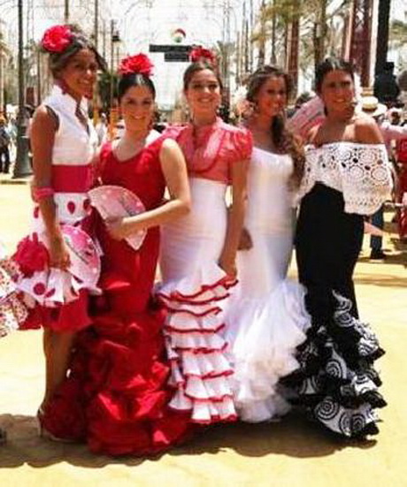 el-traje-de-flamenca-91-4 Фламенко Костюм