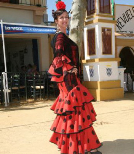 el-traje-de-flamenca-91-7 Фламенко Костюм