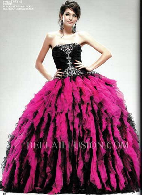 fotos-de-vestidos-de-15-aos-color-fucsia-03-14 Снимки на 15-годишни рокли Цвят Фуксия