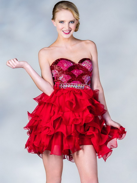 fotos-de-vestidos-de-15-aos-color-rojo-23 Снимки на 15-годишни рокли с червен цвят