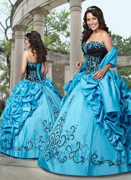 fotos-de-vestidos-de-15-aos-color-turquesa-20-17 Снимки на 15-годишни тюркоазени рокли