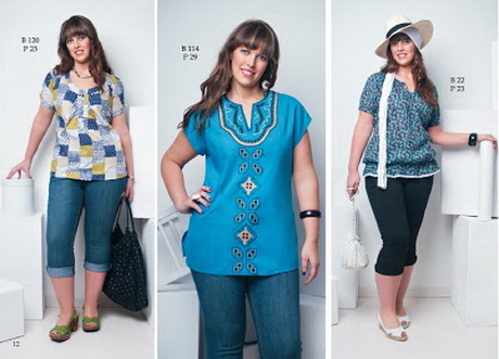 modelos-de-blusas-para-gorditas-96-7 Модели блузи за дебели жени