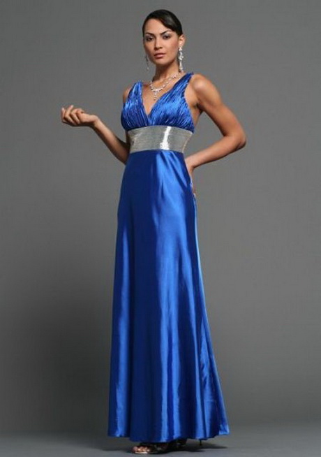 Модели на сини рокли