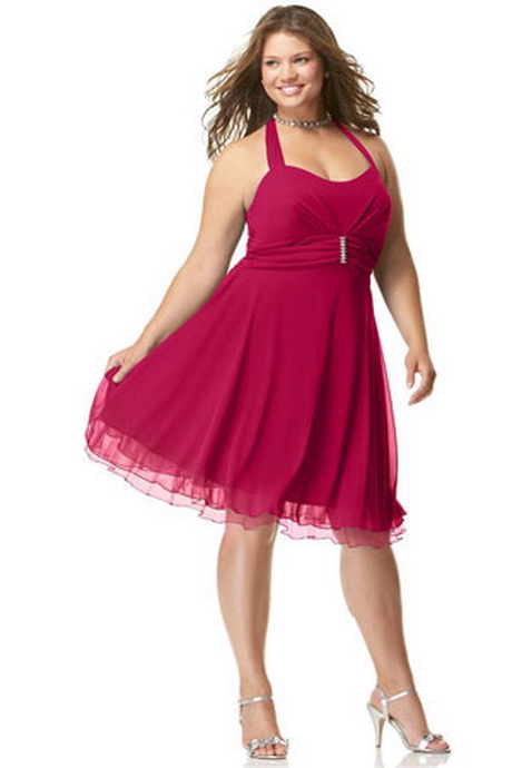 modelos-de-vestidos-para-gorditas-cortos-43-7 Модели рокли за къси дебели жени