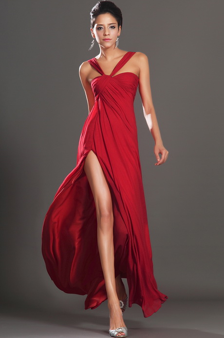 mujer-vestido-rojo-49-2 Женска червена рокля