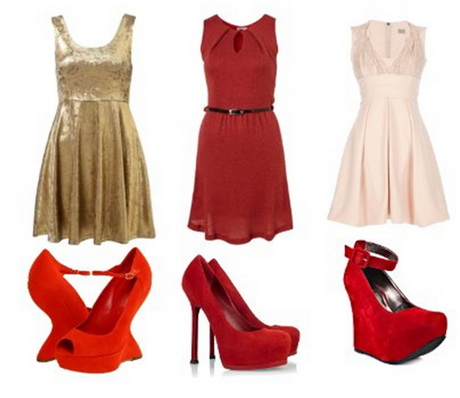 que-zapatos-usar-con-vestido-rojo-62-7 Какви обувки да носите с червена рокля