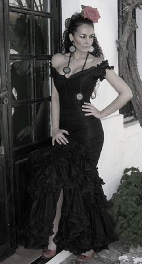 revuelo-trajes-de-flamenca-57-12 Смут фламенко костюми