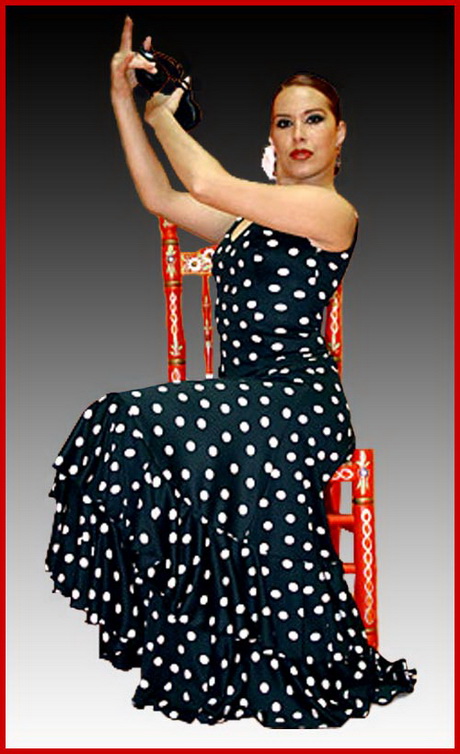 traje-baile-flamenco-12-7 Фламенко танцов костюм