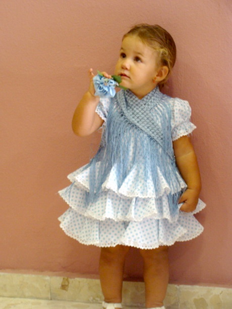 traje-de-flamenca-infantil-88-4 Детски костюм фламинго