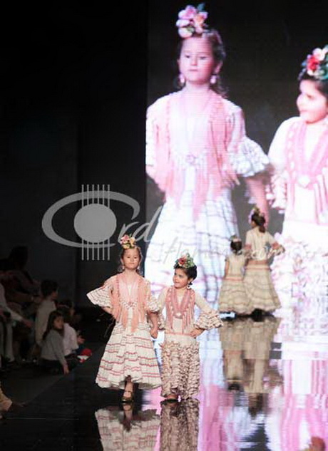 traje-de-flamenca-infantil-88-8 Детски костюм фламинго