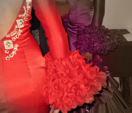 traje-de-flamenca-rojo-57-2 Фламинго червен костюм