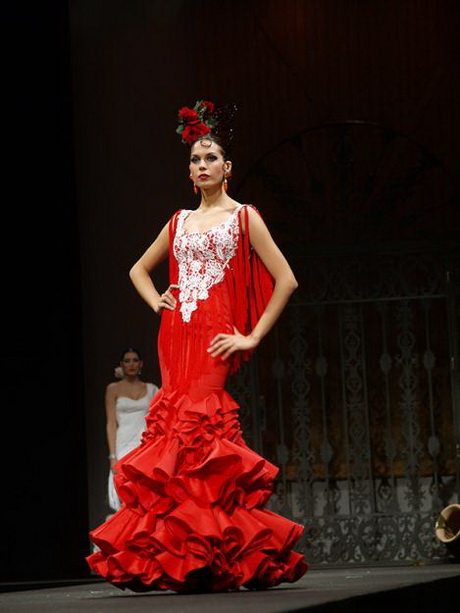 traje-de-flamenca-34-13 Фламинго Костюм