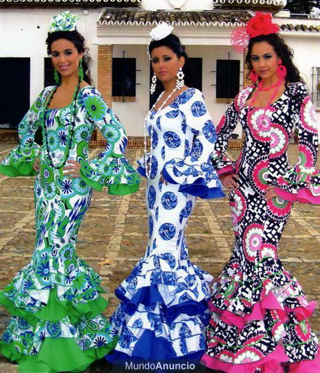 traje-de-flamenca-34-3 Фламинго Костюм