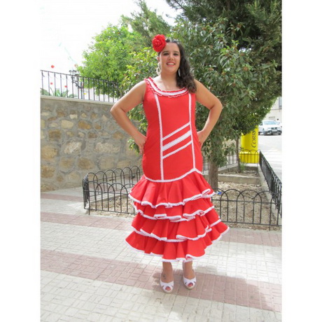 traje-flamenca-corto-36-18 Кратко фламинго костюм