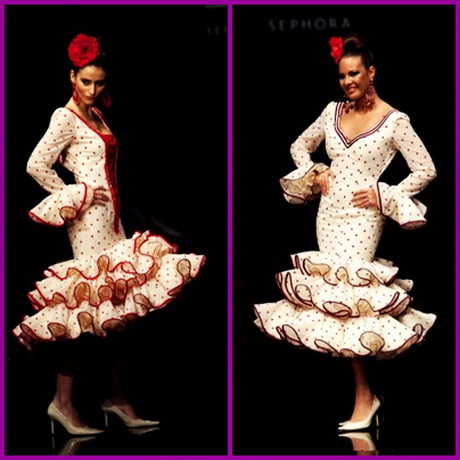 traje-flamenca-corto-36 Кратко фламинго костюм