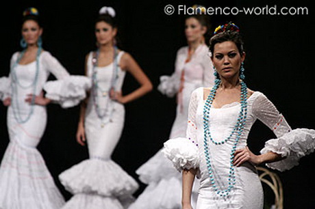 trajes-de-flamenca-blanco-44-5 Бели фламинго костюми