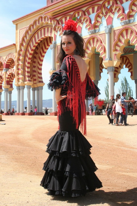 trajes-de-flamenca-negros-54-14 Черни фламенко костюми
