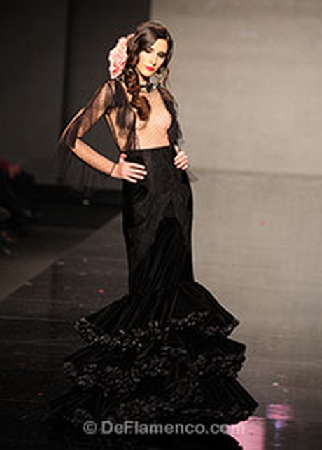 trajes-de-flamenca-negros-54-6 Черни фламенко костюми