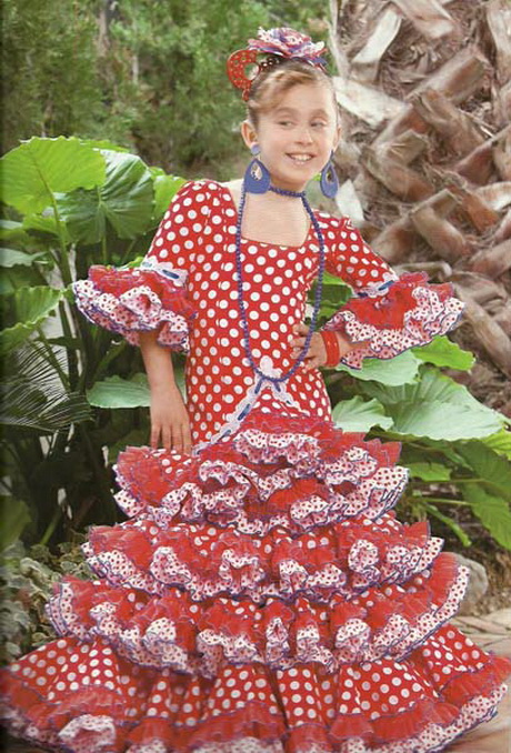 trajes-de-flamenca-para-nias-46-10 Фламенко костюми за момичета