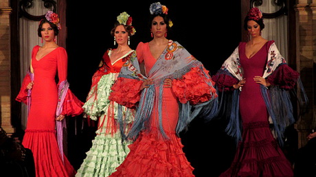 trajes-de-flamenca-rojos-65-10 Червени фламинго костюми