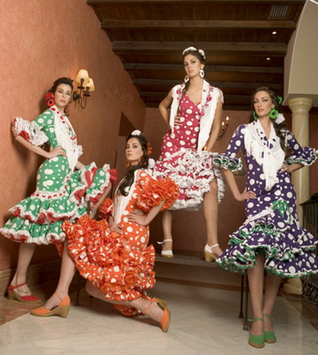 trajes-de-sevillanas-22-8 Севилски костюми