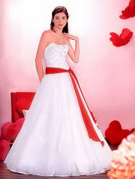 vestido-blanco-con-rojo-29-3 Бяла рокля с червено