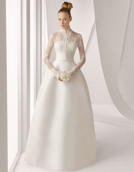 vestido-boda-encaje-43-6 Дантелена сватбена рокля