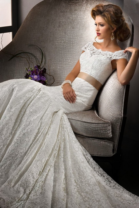 vestido-boda-encaje-43-7 Дантелена сватбена рокля