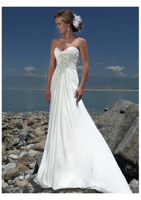 vestido-boda-playa-40-6 Плаж сватбена рокля