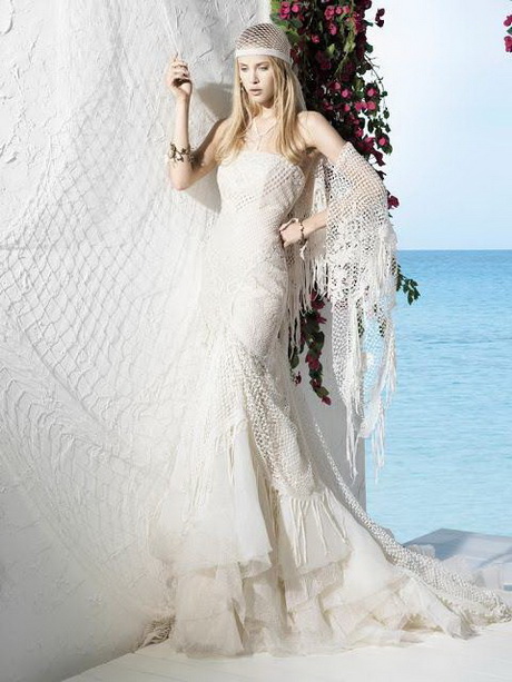 vestido-boda-playa-40 Плаж сватбена рокля