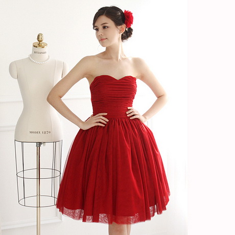 vestido-corto-rojo-76-10 Червена къса рокля