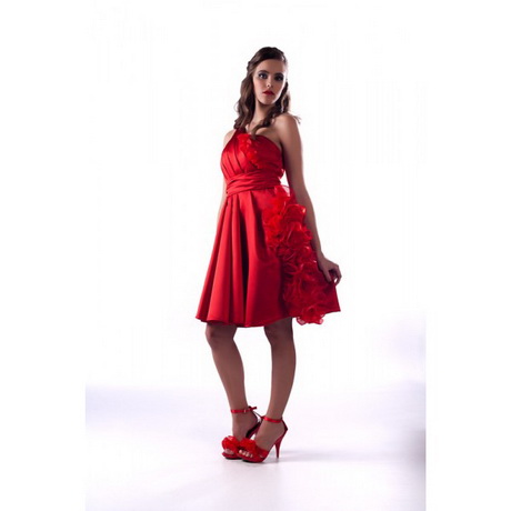 vestido-corto-rojo-76-11 Червена къса рокля
