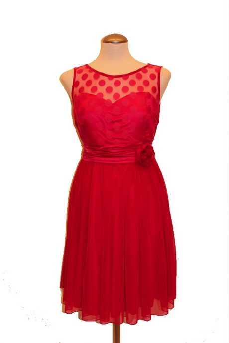 vestido-corto-rojo-76-6 Червена къса рокля