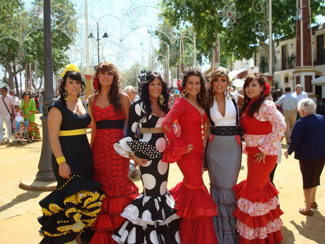 vestido-de-flamenca-50-6 Фламинго рокля