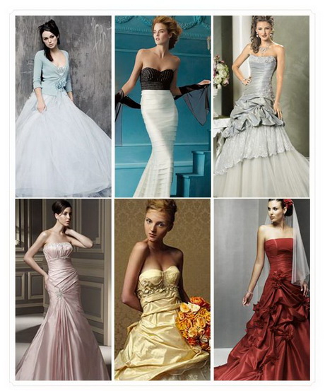 vestido-de-novia-de-color-94-17 Цвят сватбена рокля
