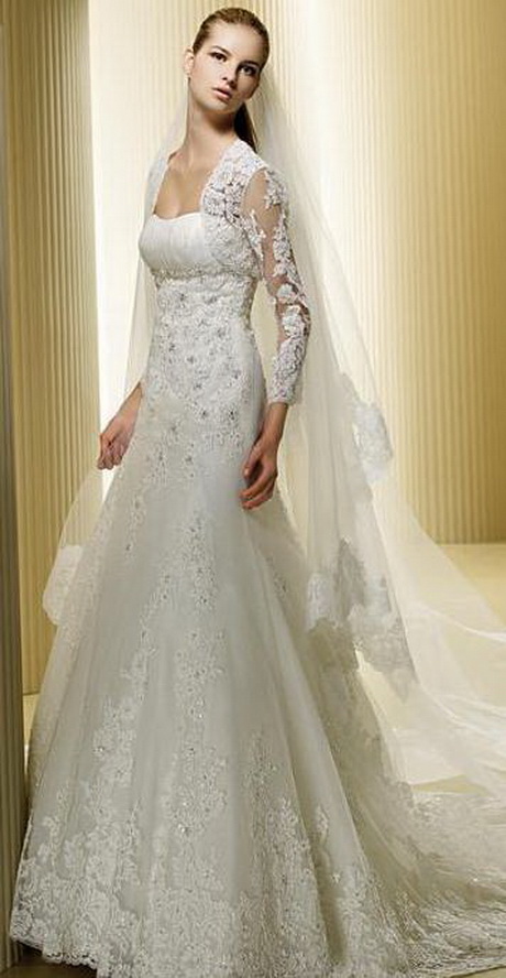 vestido-de-novia-de-encaje-45-4 Дантелена сватбена рокля