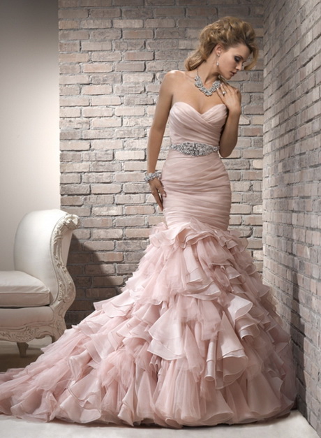 vestido-de-novia-rosa-25-12 Розова сватбена рокля