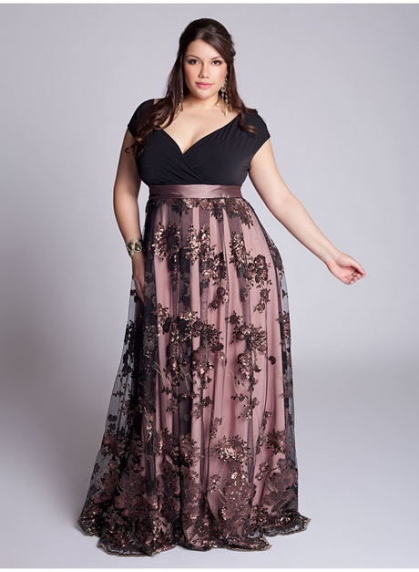 vestido-elegante-para-gorditas-35-2 Елегантна рокля за дебели жени