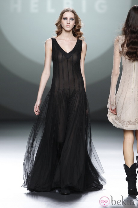 vestido-largo-negro-75-10 Черна дълга рокля
