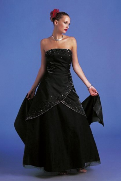vestido-largo-negro-75-3 Черна дълга рокля