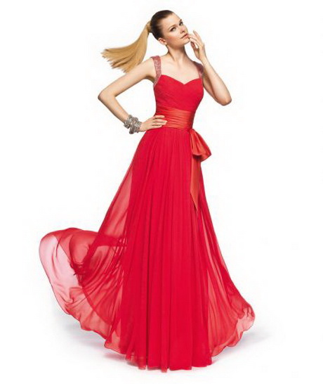 vestido-largo-rojo-53-3 Червена дълга рокля