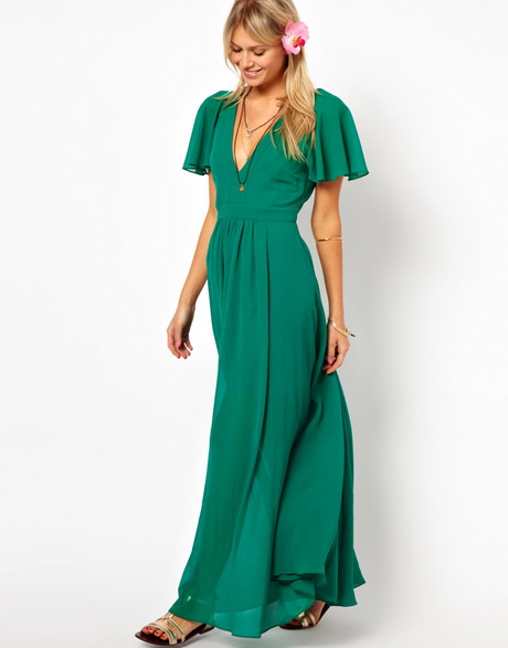 vestido-largo-verde-14-10 Зелена дълга рокля