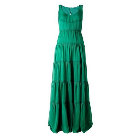 vestido-largo-verde-14-15 Зелена дълга рокля