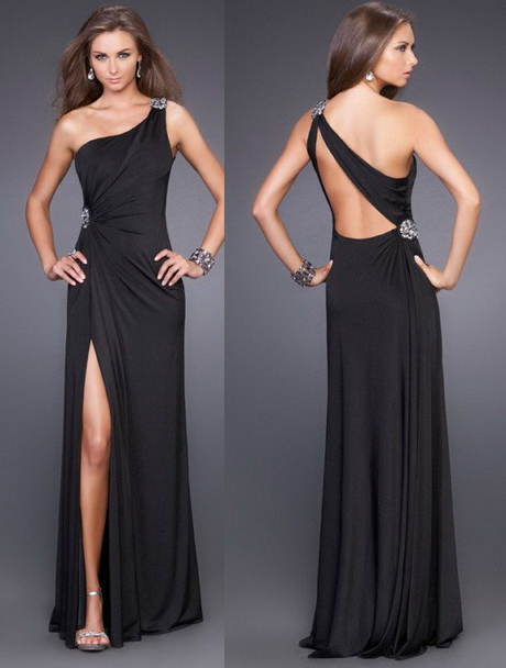 vestido-negro-elegante-96-6 Елегантна черна рокля