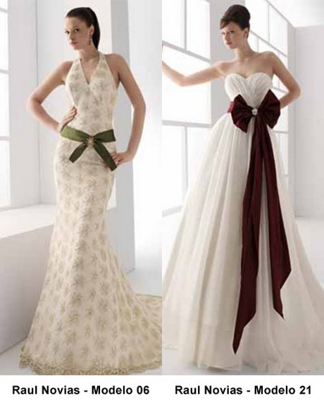 vestido-novia-con-color-96-2 Сватбена рокля с цвят