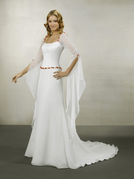 vestido-novia-medieval-90 Средновековна сватбена рокля