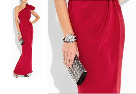 vestido-rojo-con-zapatos-plateados-49-10 Червена рокля със сребърни обувки