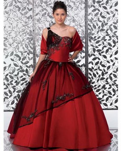 vestido-rojo-de-15-aos-13-4 15-годишна червена рокля