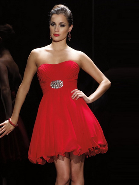 vestido-rojo-de-coctel-49-9 Червена коктейлна рокля