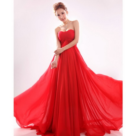 vestido-rojo-de-noche-16-4 Червена вечерна рокля